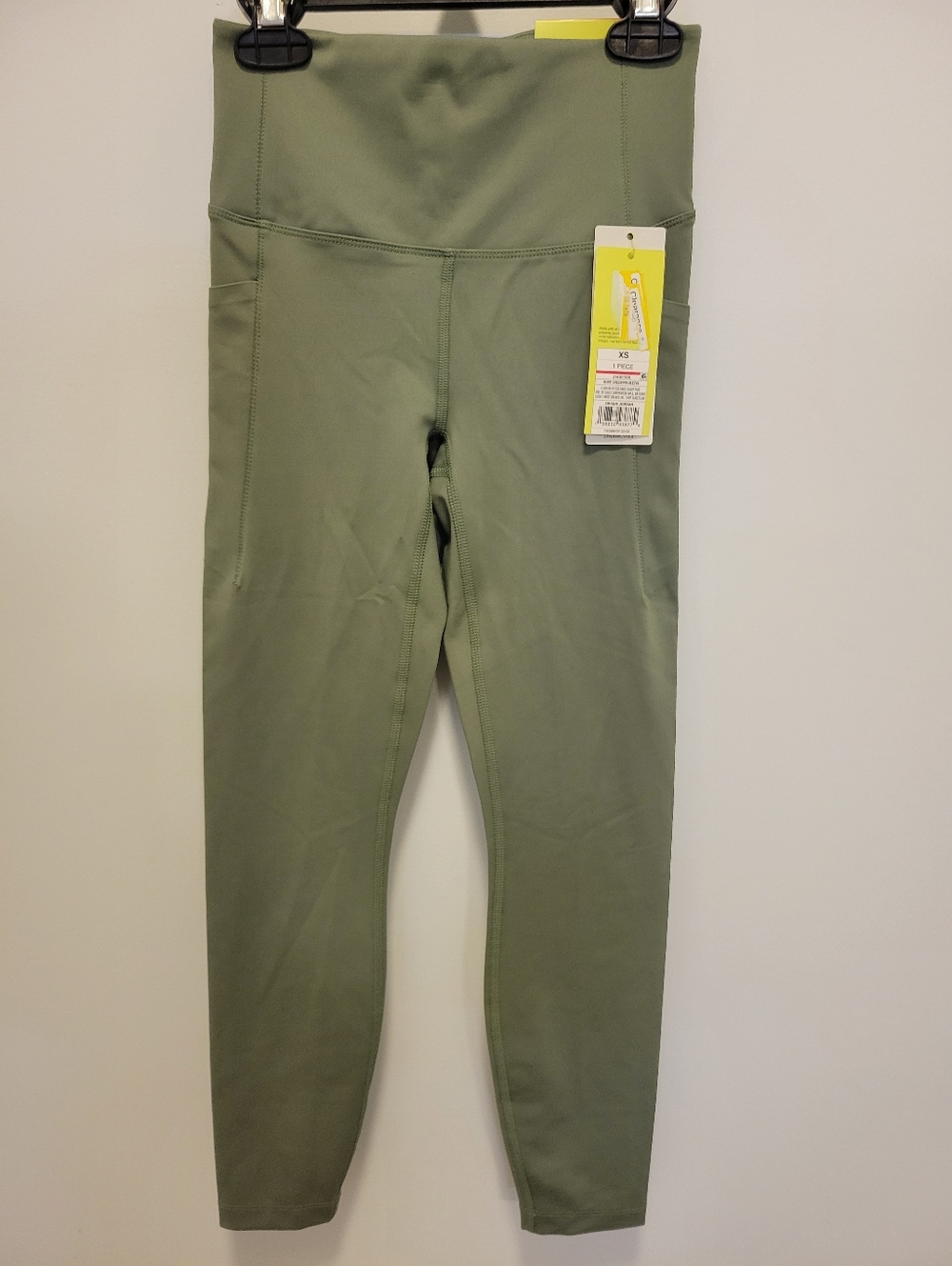 All In Motion High-Waist Olive Green Active Leggings